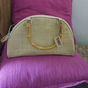 Bamboo purses. Made by bamboo.